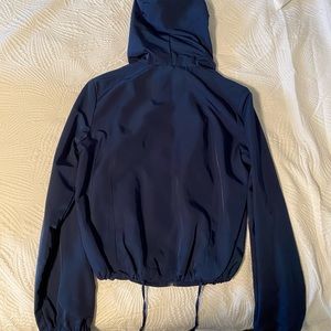 Navy Blue Windbreaker